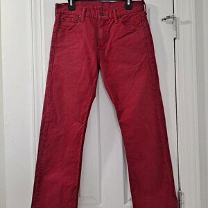 Red Levi's Jeans